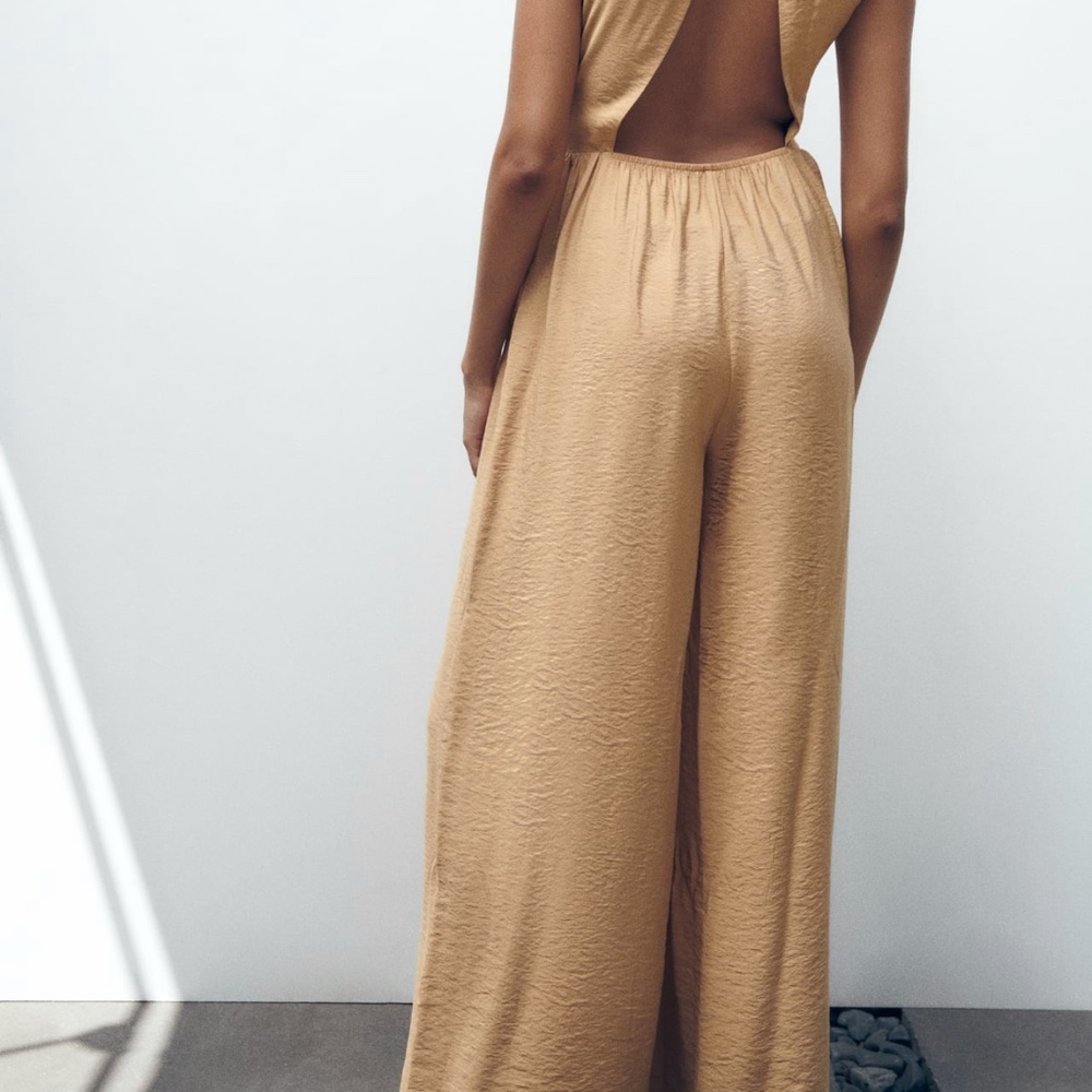 Single 🔥Zara limited edition braided style stylish jumpsuit - Picture 4 of 8
